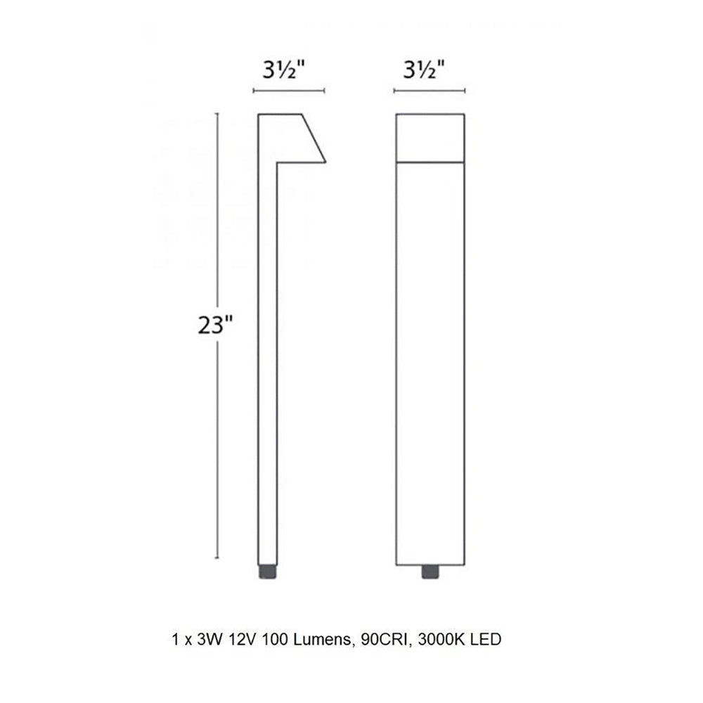 12V Outdoor Quad Path Light - Image 3